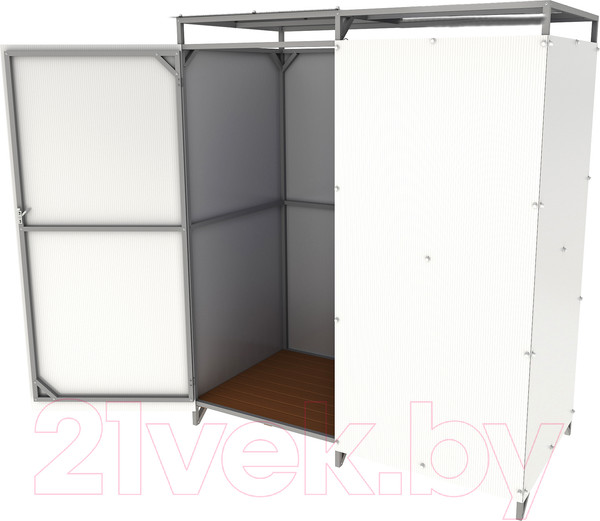 Изображение товара Душ для дачи ИМпласт Без бака 2 1.90x0.95м