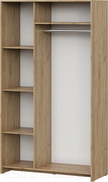 Изображение товара Шкаф NN мебель МСП 1 3ств (дуб золотой/камень темный)