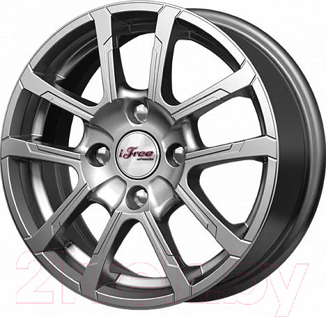 Изображение товара Литой диск iFree Слайдер 14x5.5" 4x114.3мм DIA 66.1мм ET 38мм Хай вэй