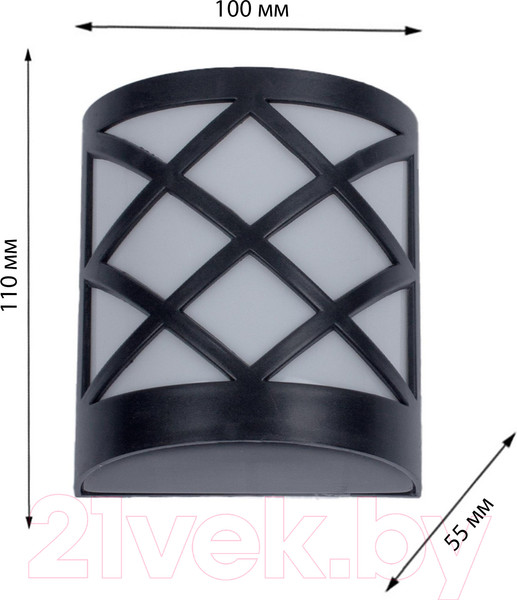 Изображение товара Бра уличное Uniel Brussel USL-F-155/PM110 / UL-00009371