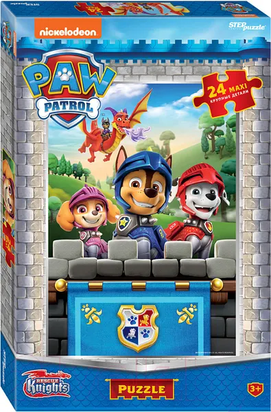 Изображение товара Пазл Step Puzzle Maxi Щенячий патруль-2 / 90090 (24эл)