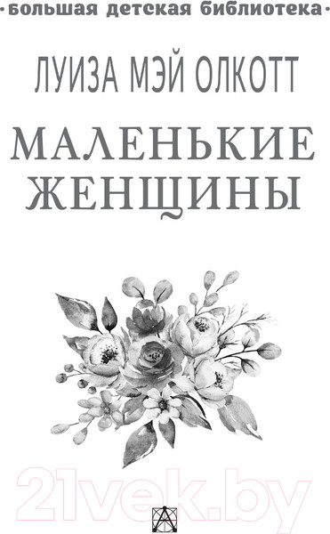 Изображение товара Книга АСТ Маленькие женщины. Большая детская библиотека (Олкотт Л.М.)