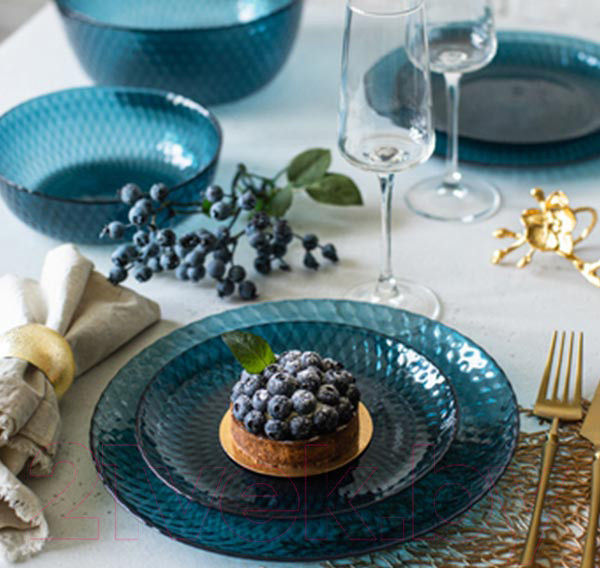 Изображение товара Набор тарелок Luminarc Идиллия Лондон Топаз / Q4077 (18шт)