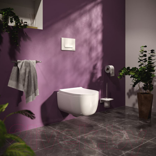 Изображение товара Инсталляция для унитаза Berges Novum 525 040000 + S4 040044