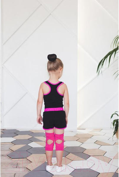 Изображение товара Наколенники защитные Grace Dance 1431654 (M, фуксия)