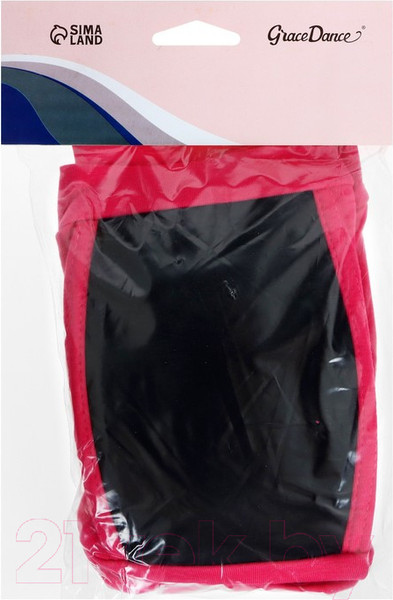 Изображение товара Наколенники защитные Grace Dance 3908697 (XXS, фуксия/черный)