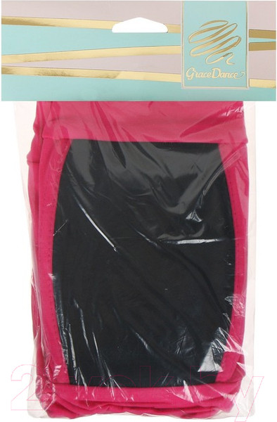 Изображение товара Наколенники защитные Grace Dance 3908696 (XS, фуксия/черный)