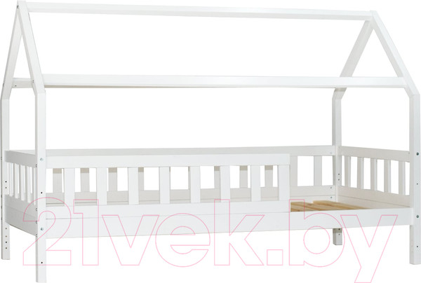 Изображение товара Стилизованная кровать детская Millwood SweetDreams 1600 160x80 (сосна белая)