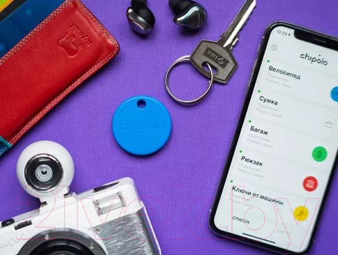 Изображение товара Брелок Chipolo One / CH-C19M-BE-R (синий)