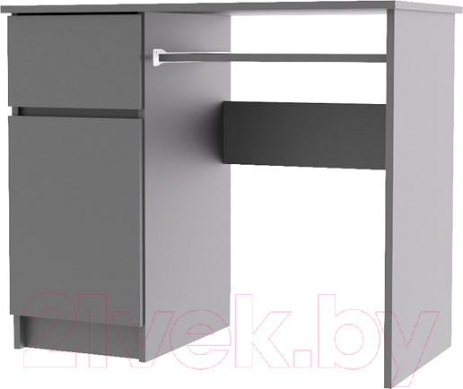 Изображение товара Письменный стол ДСВ Мори левый МС-1 (графит)