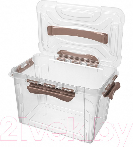 Изображение товара Ящик для хранения Econova Grand Box / 433200214 (6.65л, коричневый)