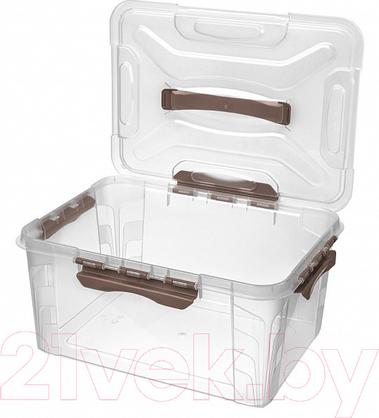 Изображение товара Ящик для хранения Econova Grand Box / 433200414 (15.3л, коричневый)