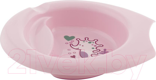 Изображение товара Тарелка для кормления Chicco Easy Feeding с разделителями (розовый)