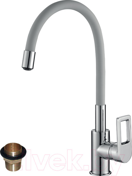 Изображение товара Смеситель Rossinka Silvermix Z35-35U (серый)
