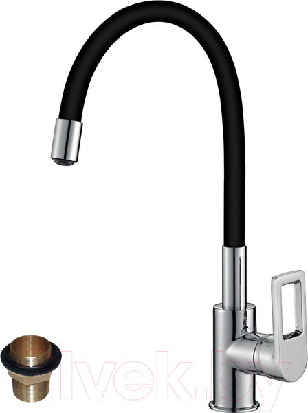 Изображение товара Смеситель Rossinka Silvermix Z35-35U (черный)