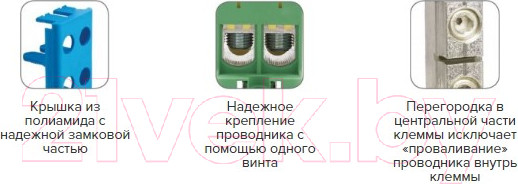 Изображение товара Клемма EKF PROxima PLC-KVS-16-95-Gray (cерый)