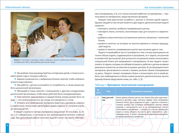 Изображение товара Календарно-тематическое планирование Мозаика-Синтез Программа основанная на ECERS. Методич-е рекомендации / МС11331  (Краер Д.)