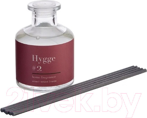 Изображение товара Аромадиффузор Arida Home Hygge №2 Иланг-иланг/пион (50мл)