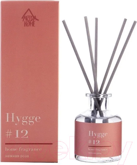 Изображение товара Аромадиффузор Arida Home Hygge №12 Нежная роза (50мл)