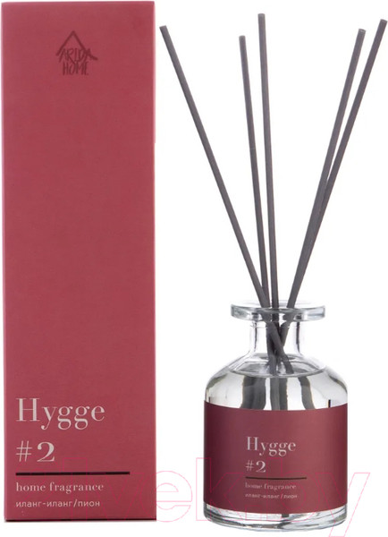Изображение товара Аромадиффузор Arida Home Hygge №2 Иланг-иланг/пион (100мл)