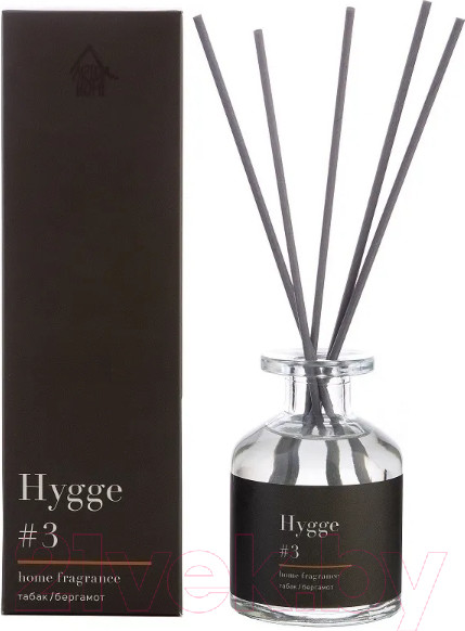 Изображение товара Аромадиффузор Arida Home Hygge №3 Табак и Бергамот (100мл)