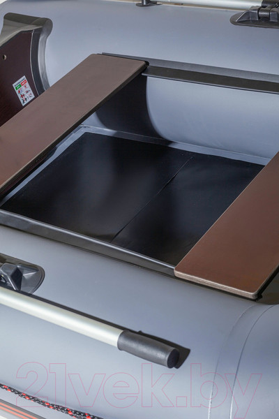 Изображение товара Надувная лодка Leader Boats Тайга-290-М / 2912021 (серый)