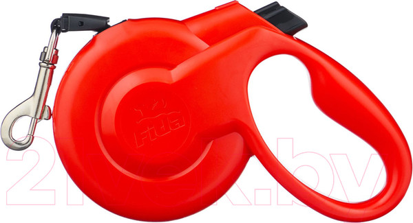 Изображение товара Поводок-рулетка Fida Styleash L лента 5м / 202675 (красный)