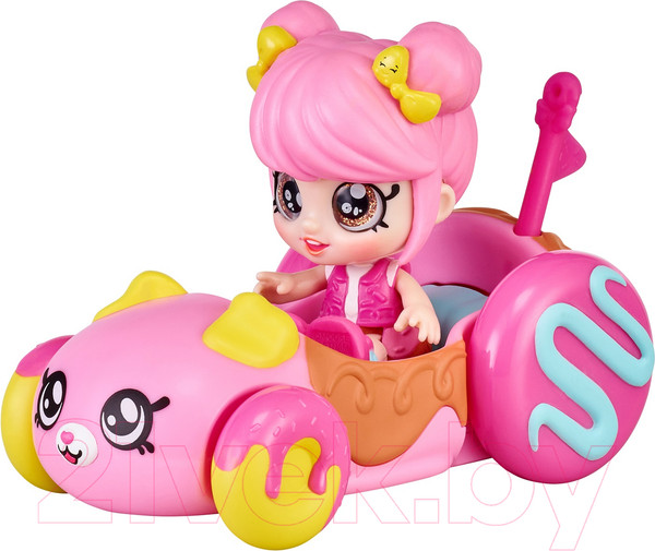 Изображение товара Кукла с аксессуарами Kindi Kids Донатина с машинкой / 39759