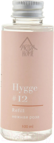 Изображение товара Жидкость для аромадиффузора Arida Home Hygge №12 Нежная роза (100мл)