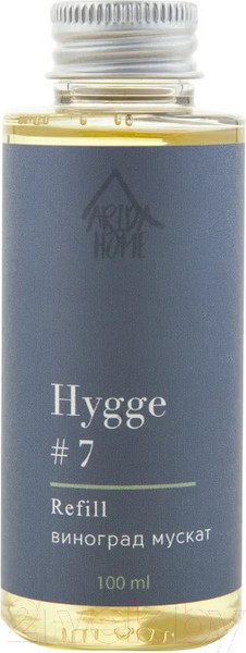 Изображение товара Жидкость для аромадиффузора Arida Home Hygge №7 Виноград мускат (100мл)