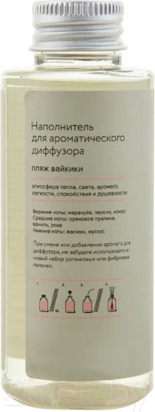 Изображение товара Жидкость для аромадиффузора Arida Home Hygge №11 Пляж Вайкики (100мл)