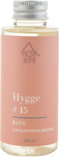 Изображение товара Жидкость для аромадиффузора Arida Home Hygge №15 Сандаловое дерево (100мл)