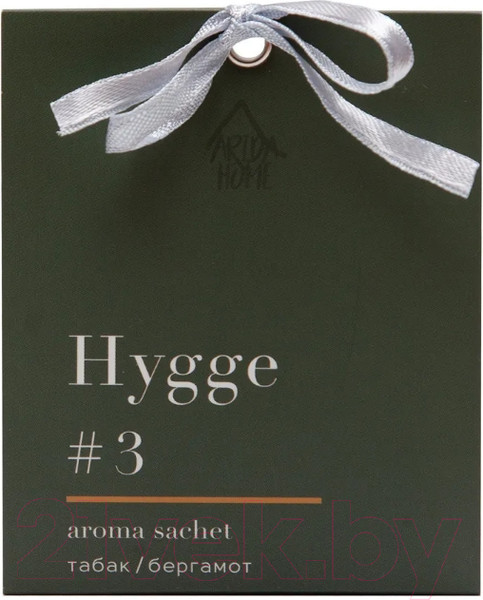 Изображение товара Ароматическое саше Arida Home Hygge №3 Табак и бергамот