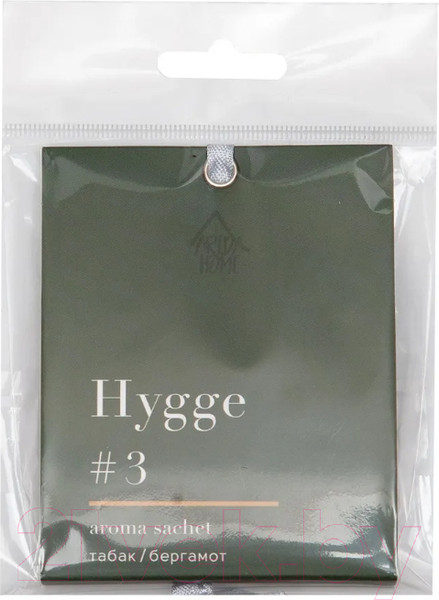 Изображение товара Ароматическое саше Arida Home Hygge №3 Табак и бергамот