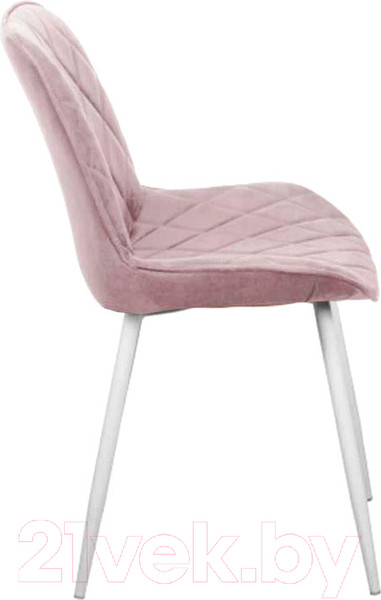 Изображение товара Стул СоюзРегионПоставка Аура СРП-032 (9003 белый матовый/велюр Velluto 14 фламинго)