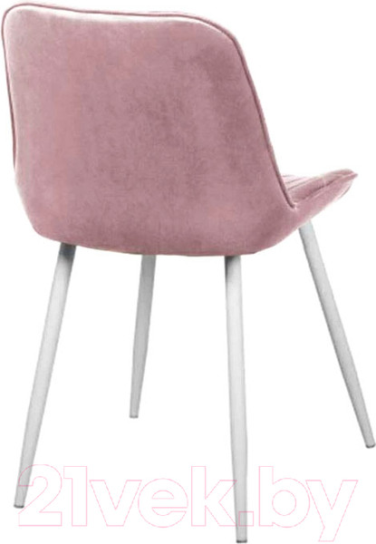 Изображение товара Стул СоюзРегионПоставка Аура СРП-032 (9003 белый матовый/велюр Velluto 14 фламинго)