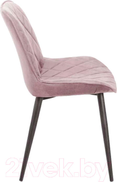 Изображение товара Стул СоюзРегионПоставка Аура СРП-032 (муар черный/велюр Velluto 14 фламинго)