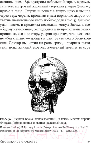 Изображение товара Книга Альпина Спотыкаясь о счастье (Гилберт Д.)