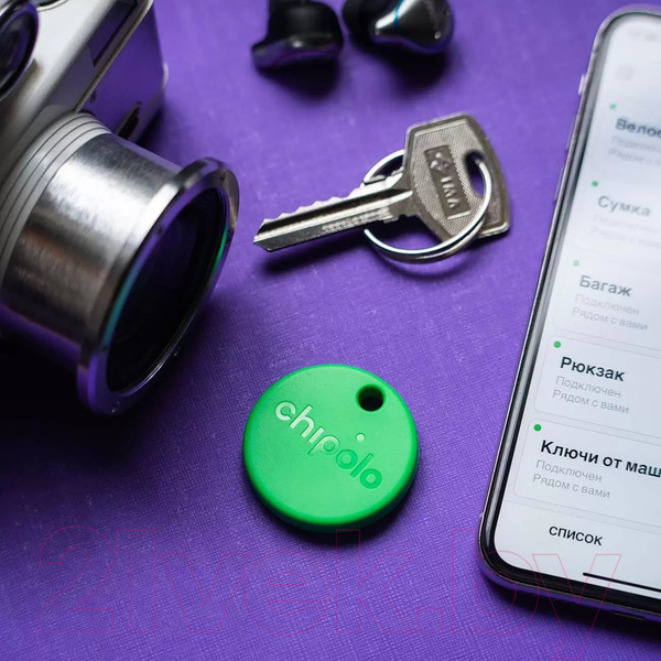Изображение товара Беспроводная метка-трекер Chipolo One / CH-C19M-GN-R (зеленый)