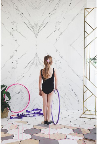 Изображение товара Купальник для художественной гимнастики Grace Dance 3651811 (р-р 34, черный)