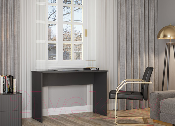 Изображение товара Письменный стол ДСВ Мори МСП 1200.1 (графит)