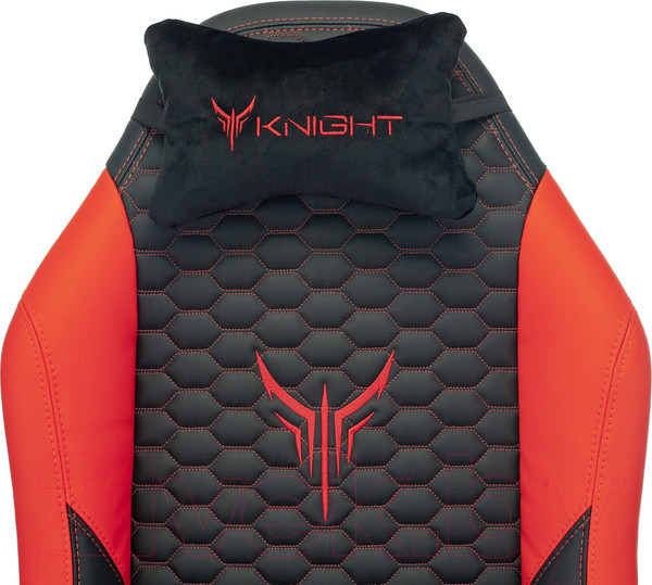 Изображение товара Кресло геймерское Бюрократ Knight Neon (черный/красный экокожа)