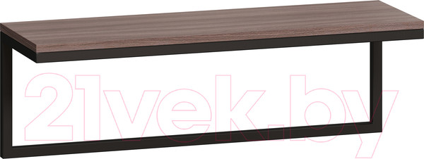 Изображение товара Полка Loftyhome Мальборк Флэт / 1627782 (шимо темный)