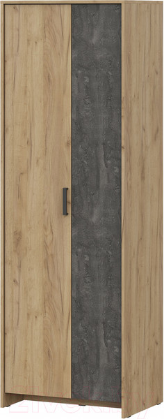 Изображение товара Шкаф NN мебель МСП 1 2ств (дуб золотой/камень темный)