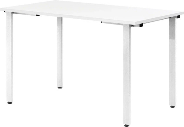 Изображение товара Обеденный стол Millwood Прага Л18 120x70 (белый/металл белый)