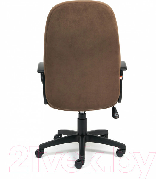Изображение товара Кресло офисное Tetchair СН-747 флок (коричневый)