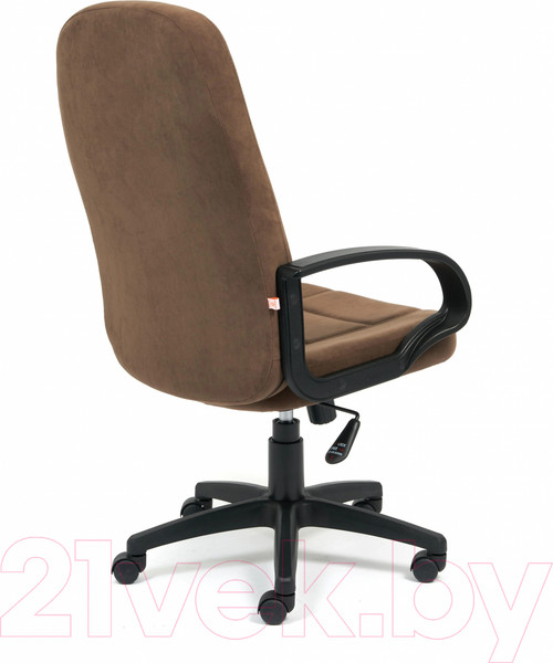 Изображение товара Кресло офисное Tetchair СН-747 флок (коричневый)