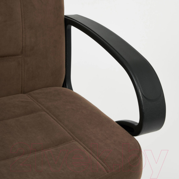 Изображение товара Кресло офисное Tetchair СН-747 флок (коричневый)