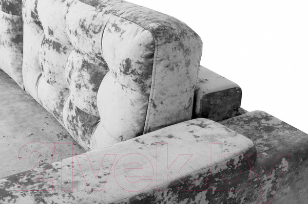 Изображение товара Диван Мебельград Милан Стандарт (тиффани серый)