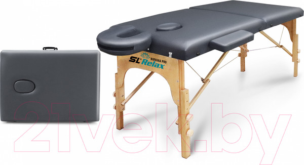 Изображение товара Массажный стол SL Relax Nirvana Pro / SLR-12 (серый)